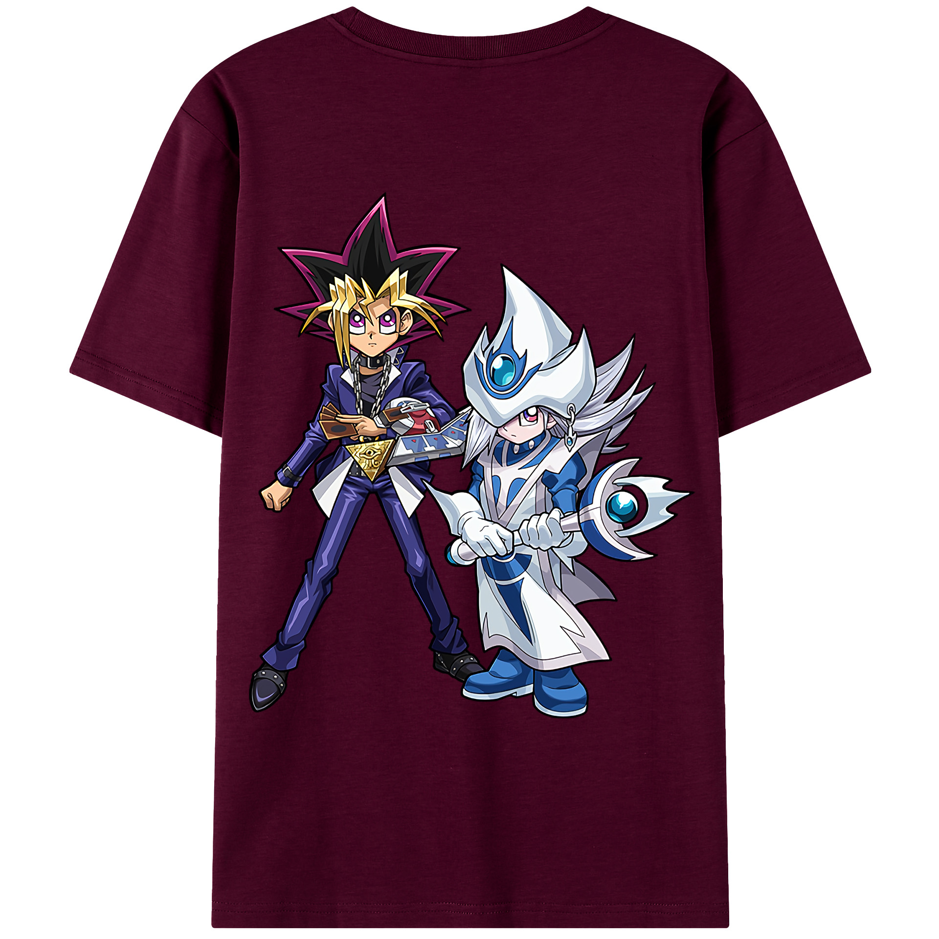 （画像用） 遊☆戯☆王 Yu-Gi-Oh! レディース半袖Tシャツ(バックプリント)